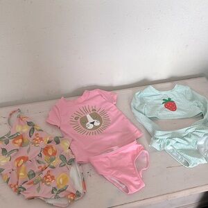 Swim suits 2T girl bundle